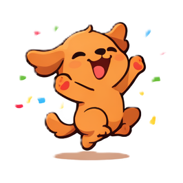 Mascotte chien Pawzena